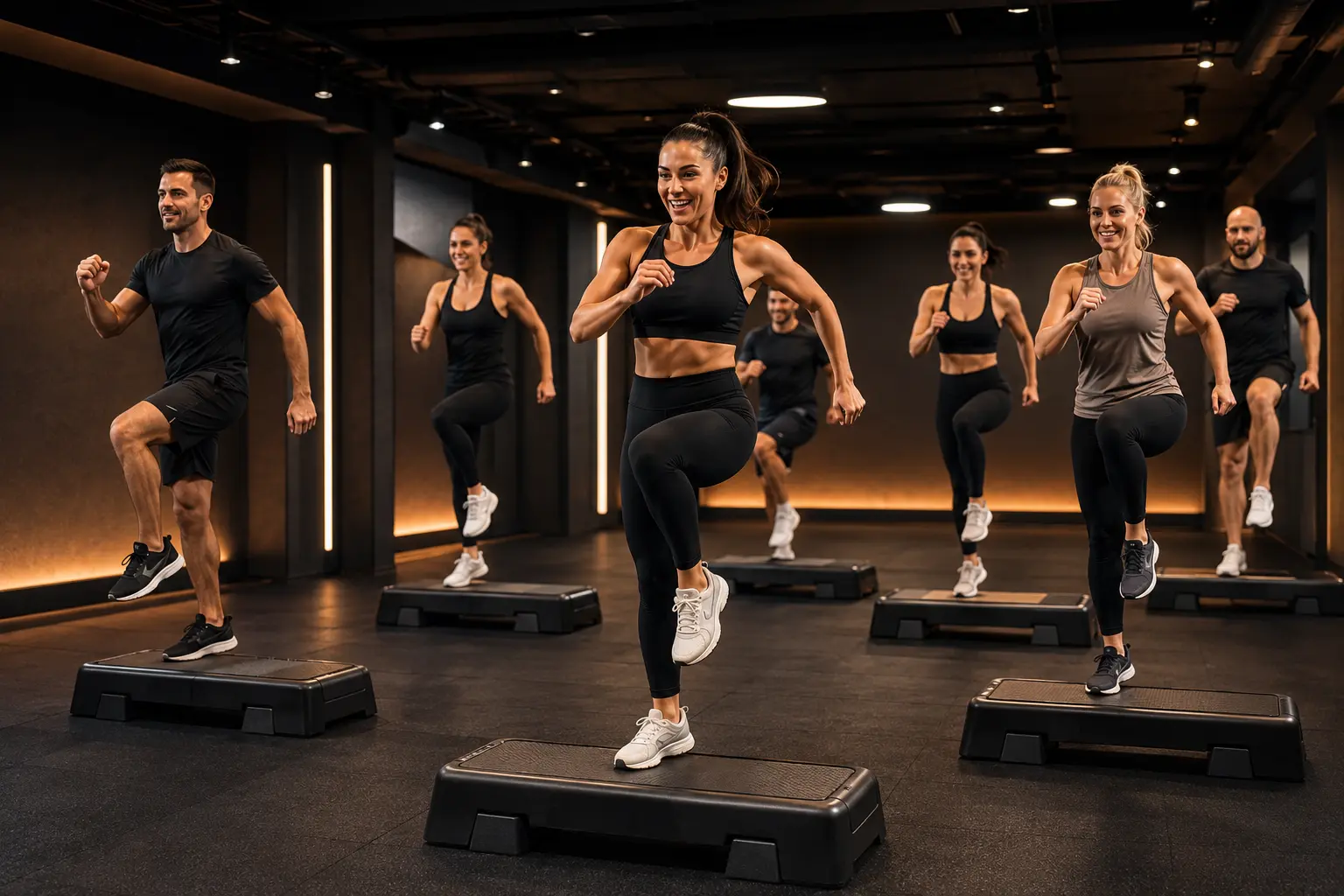Step Aerobic im Active City Krems