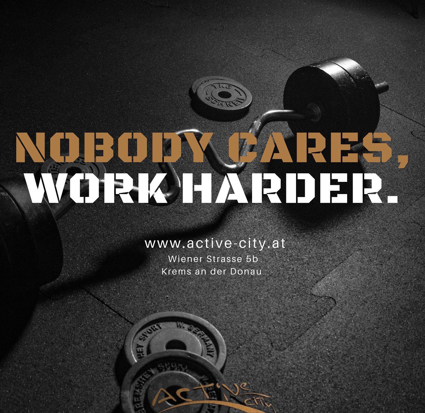 nobody cares. work harder.